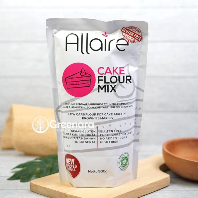 

Kethobetic Cake Flour Mix Tepung Keto Untuk Cake 500Gr Murah