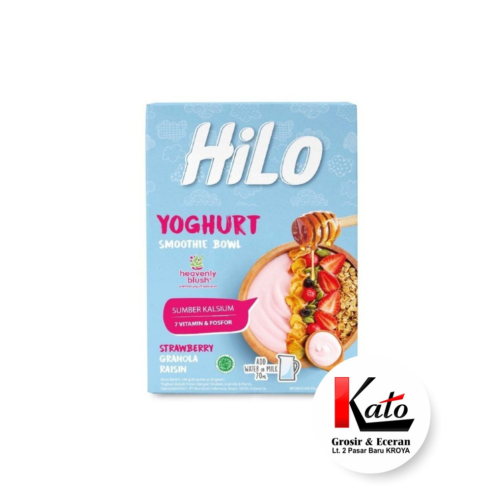 

Hilo Yoghurt Bowl Strawberry 30 gr