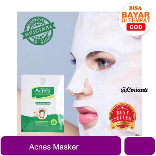 [ISI 2 PCS] ACNES Oil Control Mask 24mL | Masker Jerawat Dan Kulit Berminyak 24ML_Cerianti