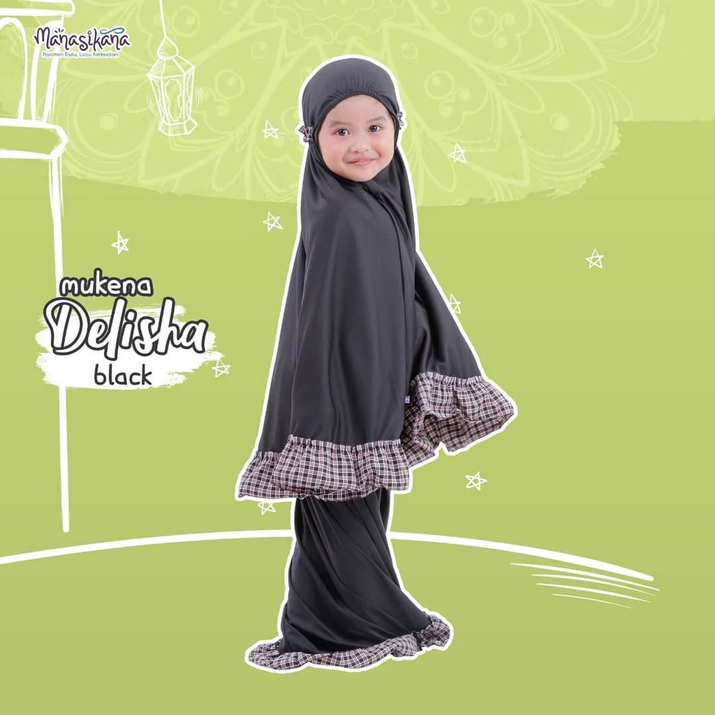 CUCI GUDANG MUKENA ANAK DELISHA MANASIKANA ORIGINAL MANASIKANA ANAK PEREMPUAN