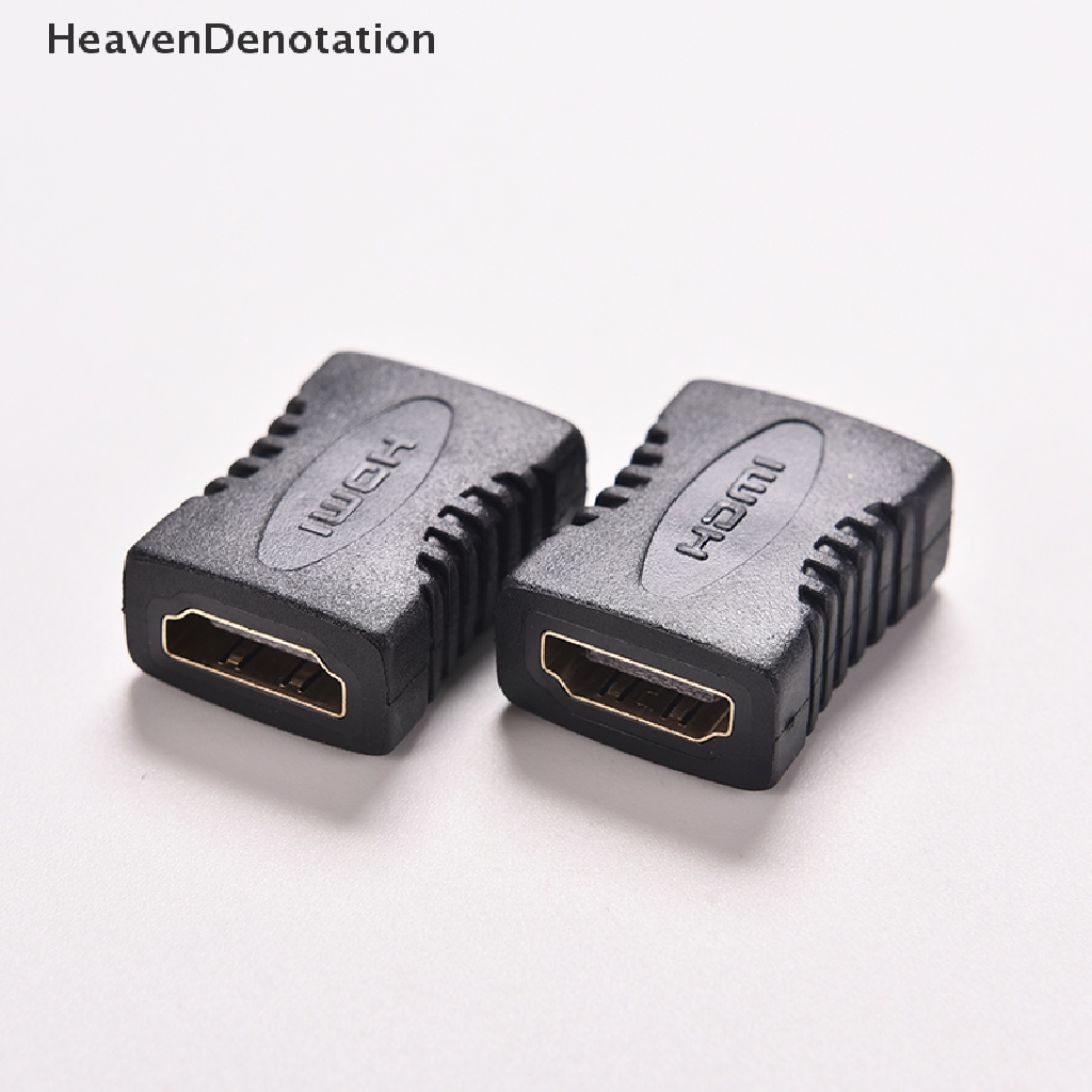 Adapter Konektor Extender Hdmi Female Ke Female F / F Untuk Hdtv Hdcp 1080p