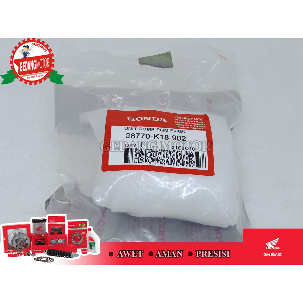 ECU VERZA 150 FI/ CDI VERZA 150 FI ORI AHM 38770-K18-902