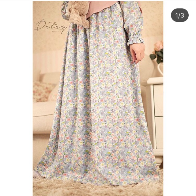 PRELOVED DITSY NIGHTGOWN / Daster Ditsy