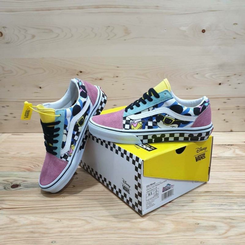 

Vans Old School Disney Mickey 80s True White