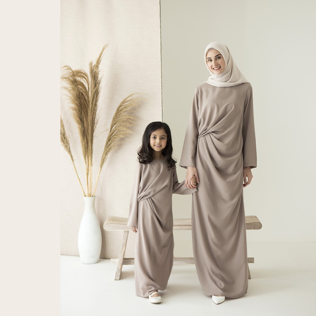 Sasmaya Kids by Aska Label - Gamis anak ukuran 1 sampai 11