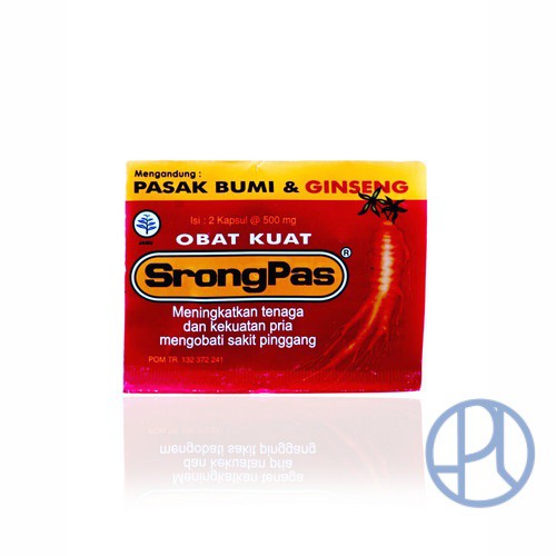 STRONGPAS GINGSENG STRIP ISI 2 KAPSUL SRONG PAS STRONG GINSENG