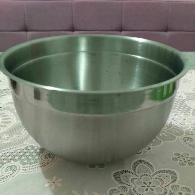 Mangkuk / Mangkok Stainless Steel / Baskom Mixing Bowl Supra 21 Cm Mangkuk Adonan Kue