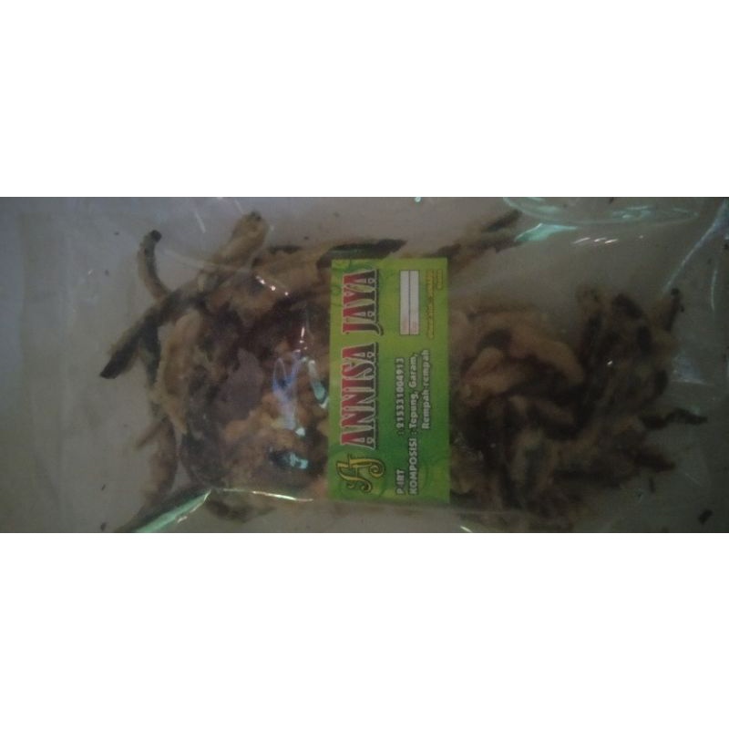 

belut goreng berat 100gram