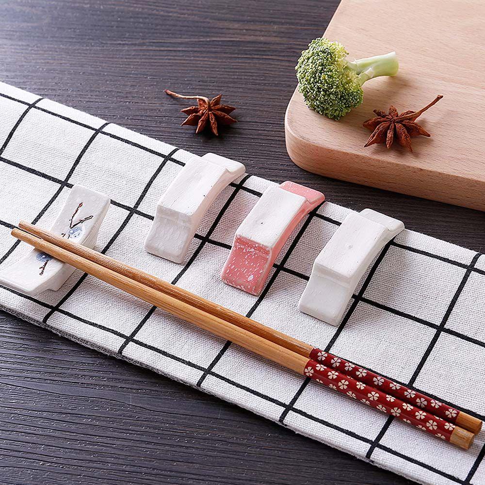 [Elegan] Tempat Sumpit Kreatif Sendok Garpu Dapur Dekorasi Rumah Chopstick Rest Tableware Tools Hotel Rak Peralatan Makan