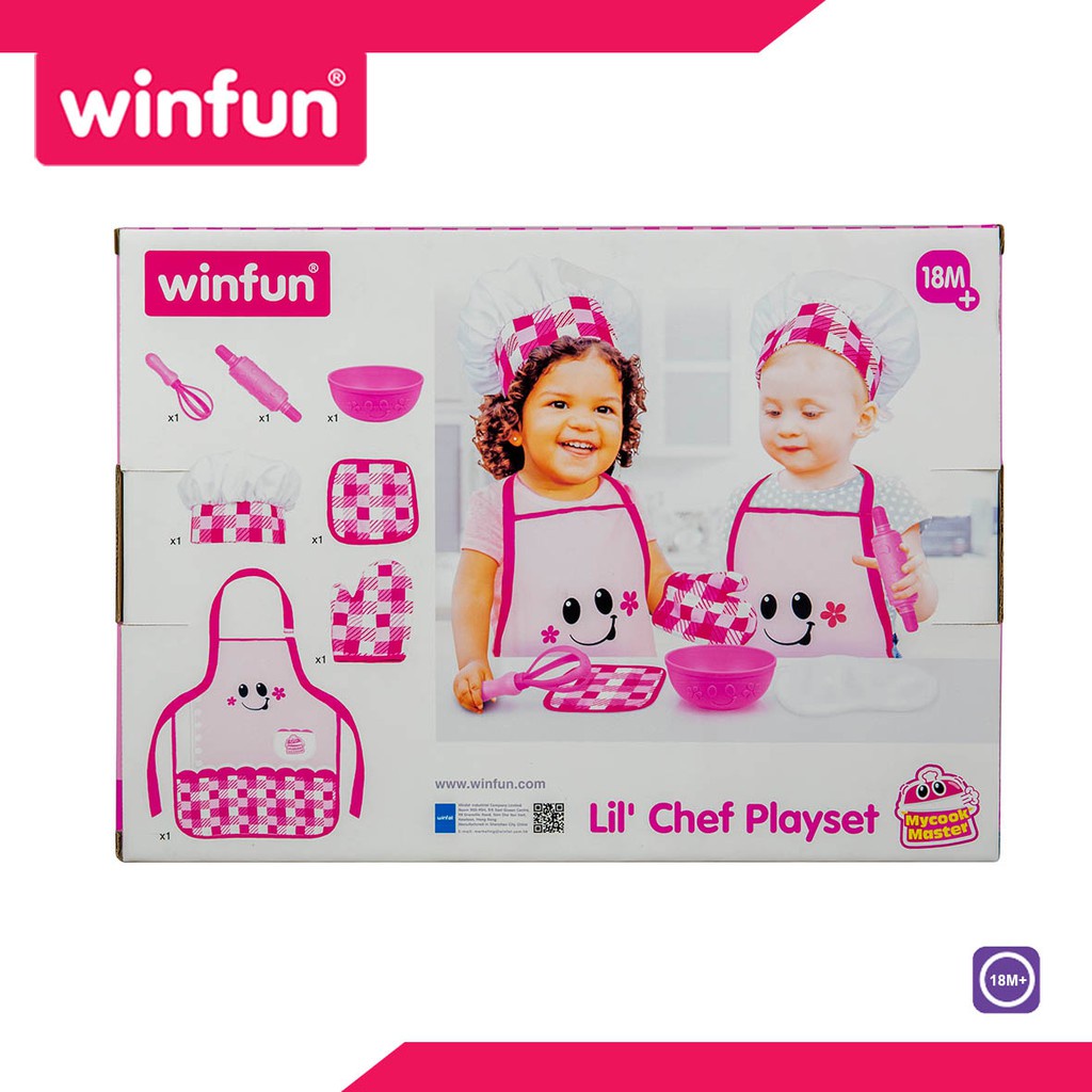 WINFUN Lil' Chef Playset W001701 - Mainan Edukasi Anak Bayi