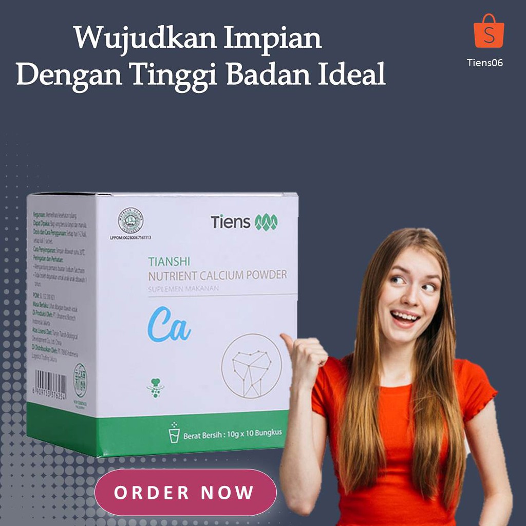 

Susu bubuk Nutrient calcium powder untuk peninggi badan dewasa Susu Kalsium Tiens Untuk Patah Tulang