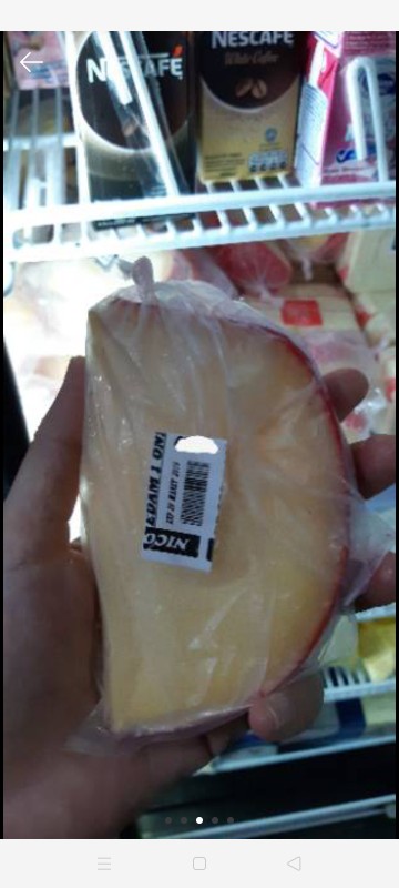 Keju Edam/ Keju Tua/ Keju Apel Per 1 Ons