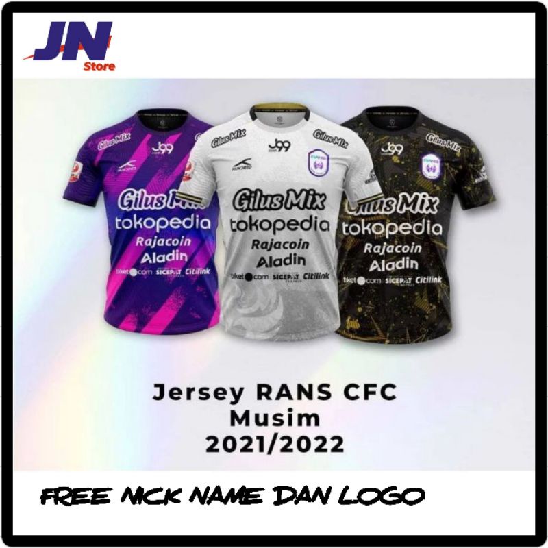 Jual Baju jersey kaos Bola Rans Fc Terbaru FREE NICKNAME DAN LOGO ...