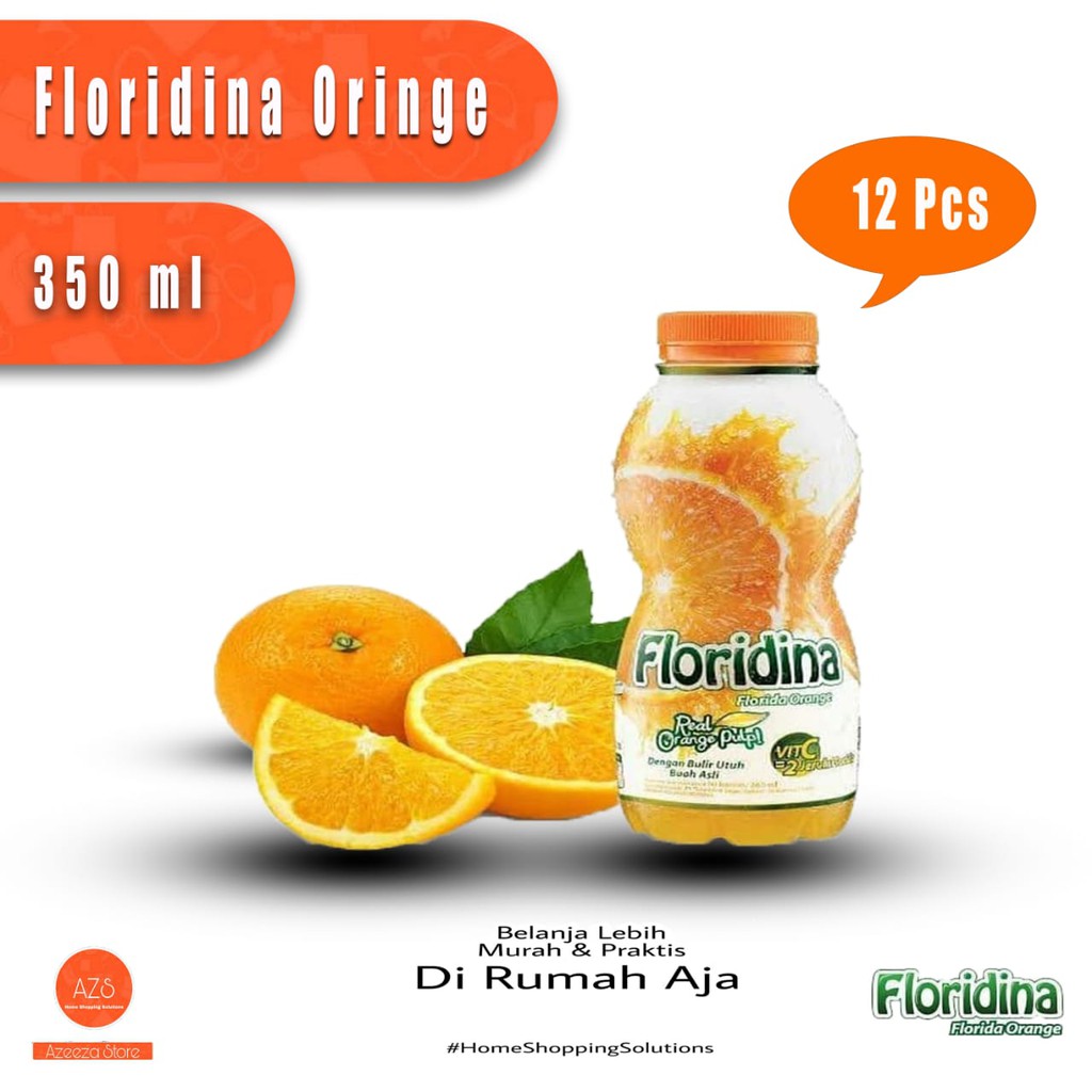 

Floridina Orange 350ml isi 12 Pcs