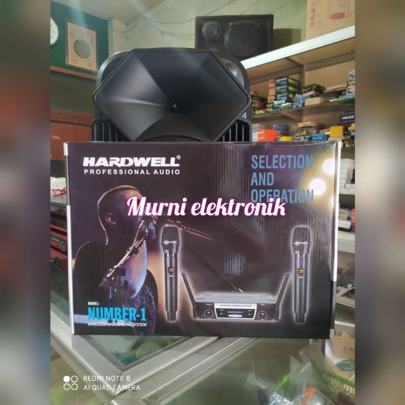 mic microphone wireless murah berkualitas bonus busa mic 2, Hardwell number 1