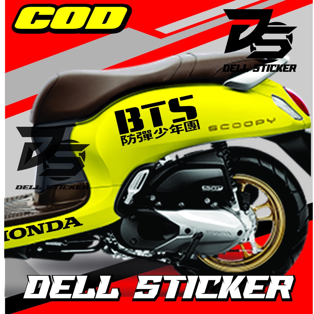 Stiker Scoopy B.T.S Korea Sticker Scoopy Terbaru BTS Stiker Soopy 2017-2021