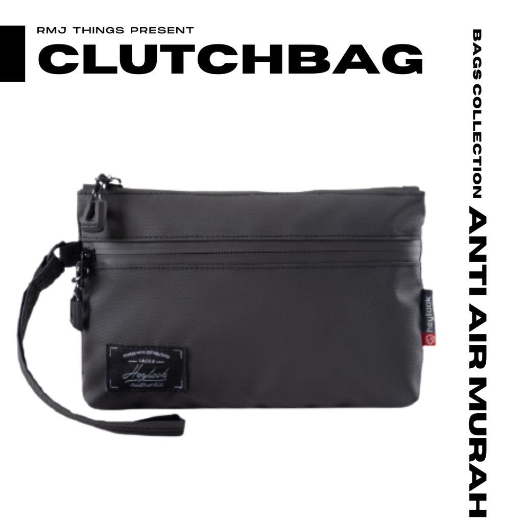 Clutchbag Casual Pria Clutch Bag Antiair Waterproof Tas Handbag Kondangan Pesta Hand Pouch Formal No