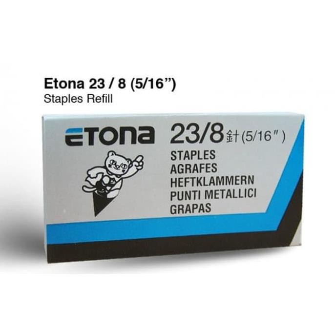 

Dapatkan Isi Staples Etona 23/8 Refill Stapler (5/16) Stapler Tembak Staple Gun Buru Order
