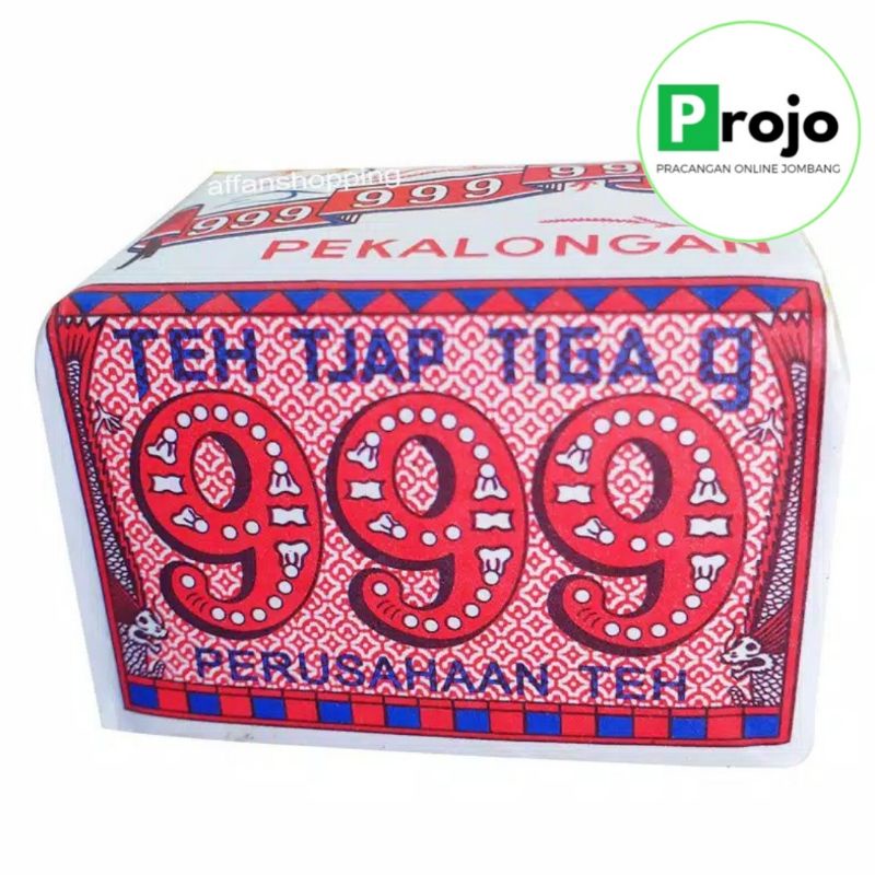 

Teh 999 | Teh Tjap Tiga 9 Kemasan 45 Gram