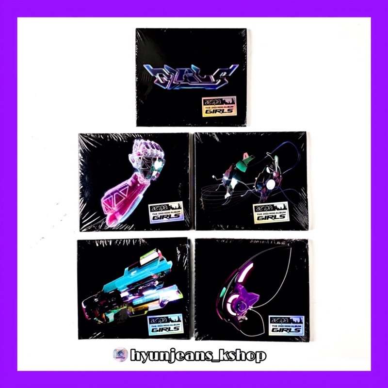 [READY STOCK] AESPA The 2nd Mini Album - GIRLS (Digipack Ver.) Rocket Puncher KARINA , Armamenter WI