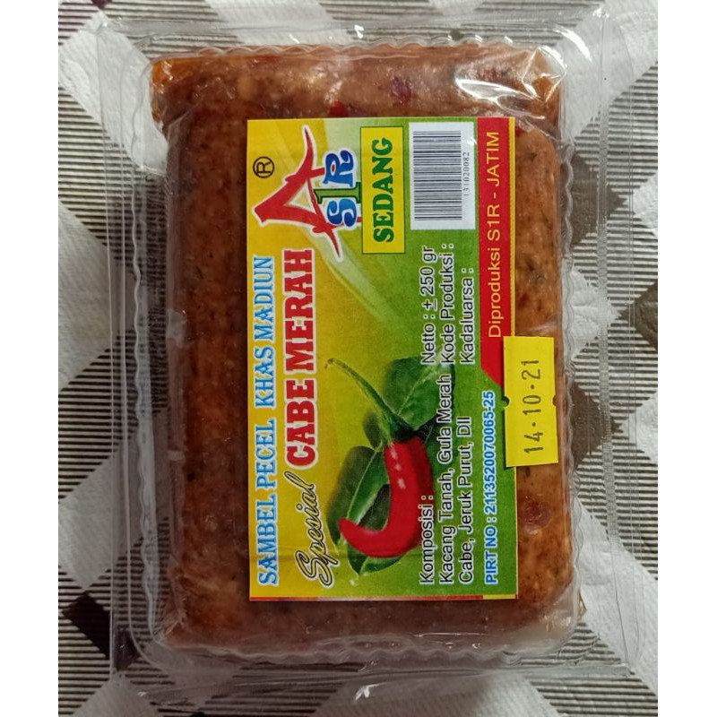 

Sambel Pecel Asli MADIUN spesial 250gr