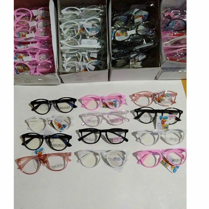 KACA MATA ANTI RADIASI ® ANAK-ANAK CEWEK & COWK