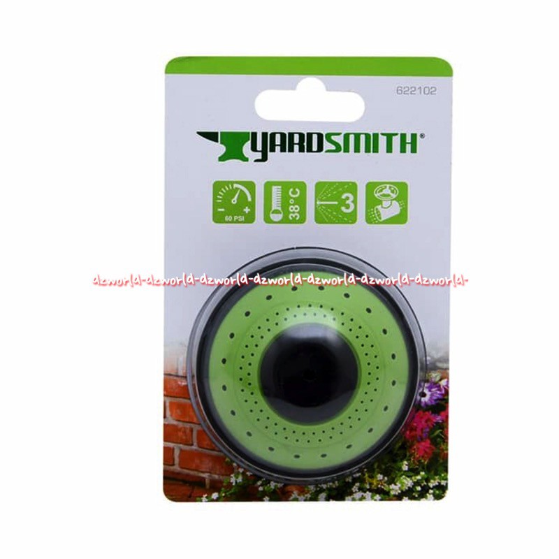 Yardsmith Kepala Selang Ballzzle Hijau 3 Pola Penyemprotan Tanaman Yard smith Yardsmith Hose Head