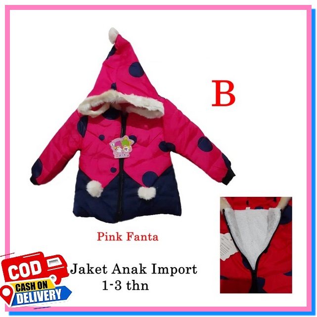 Jaket Anak Laki Laki Perempuan umur 1 2 3 4 5 6 Tahun Hoodie Zipper Cowok Cewek Murah Import B0F7 Sw