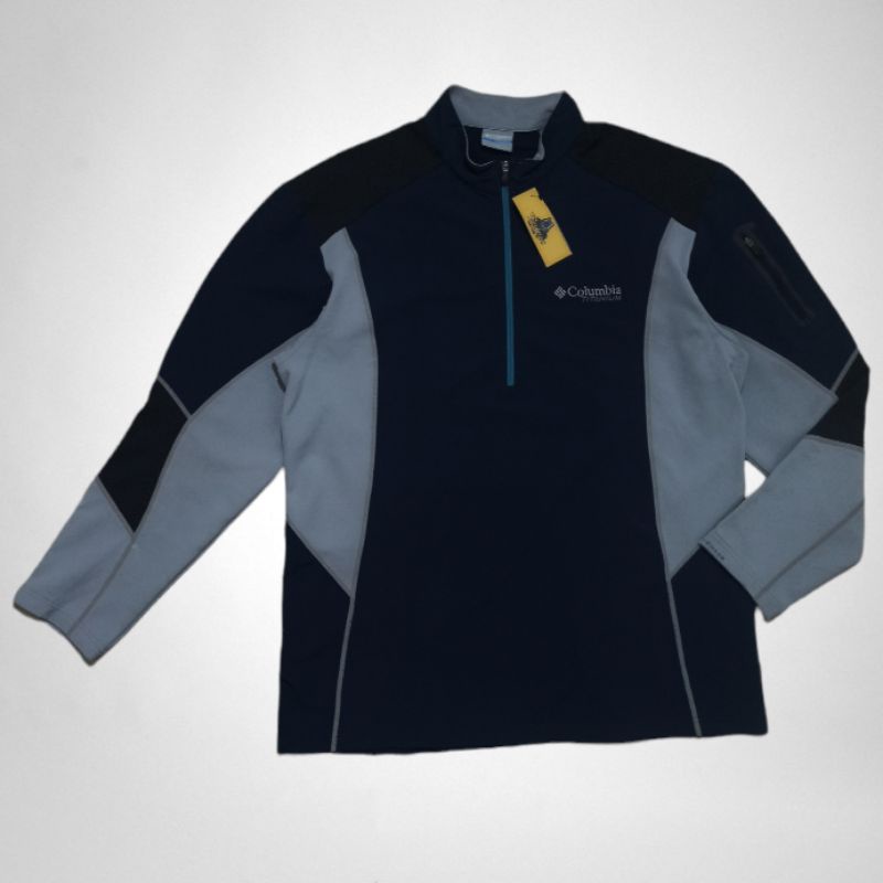 Tsandangan Baselayer Second Original Columbia Titanium Navy