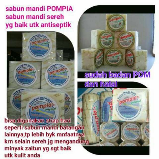 Sabun sereh POMPIA