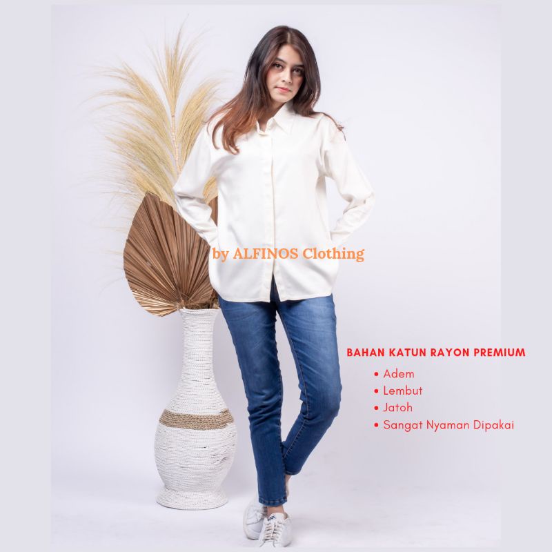 Kemeja | Kemeja Casual | Kemeja Casual Wanita | Kemeja Katun | Kemeja Katun Rayon | Kemeja Rayon