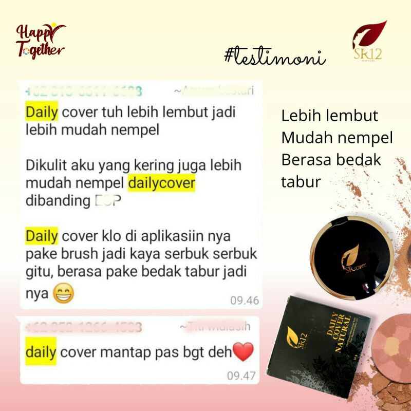 (COD) SR12 BEDAK PADAT PREMIUM/ COMPACT POWDER/ TWO WAY CAKE/ KOSMETIK WANITA-4