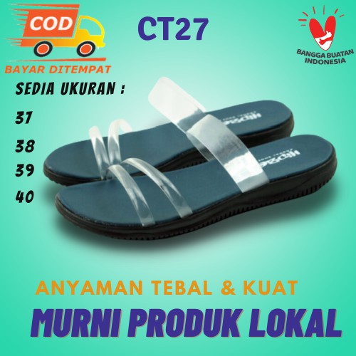 HIPZO CT27 Sandal Wanita Terbaru Sandal Teplek Fashion Sandal