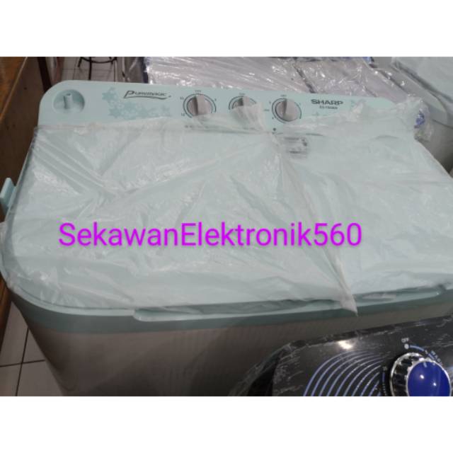 MESIN CUCI SHARP ES T 90 MW MESIN CUCI 2 TABUNG 9 KG BANDUNG