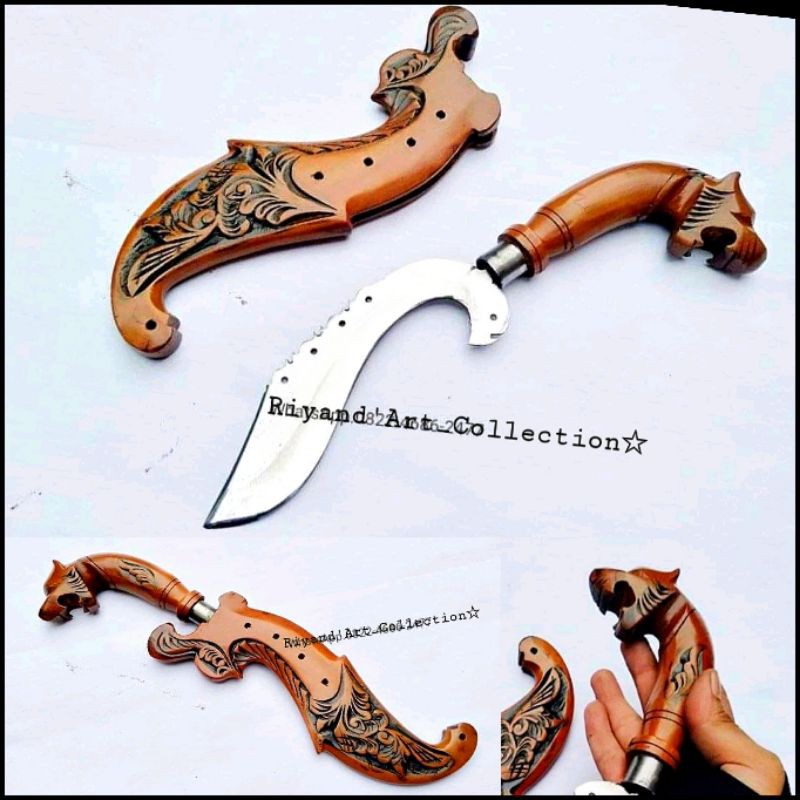 KUJANG CIUNG WANARA SILIWANGI JAWA BARAT LOBANG EMPAT TAJAM BAJA PER TIPE BLACK002