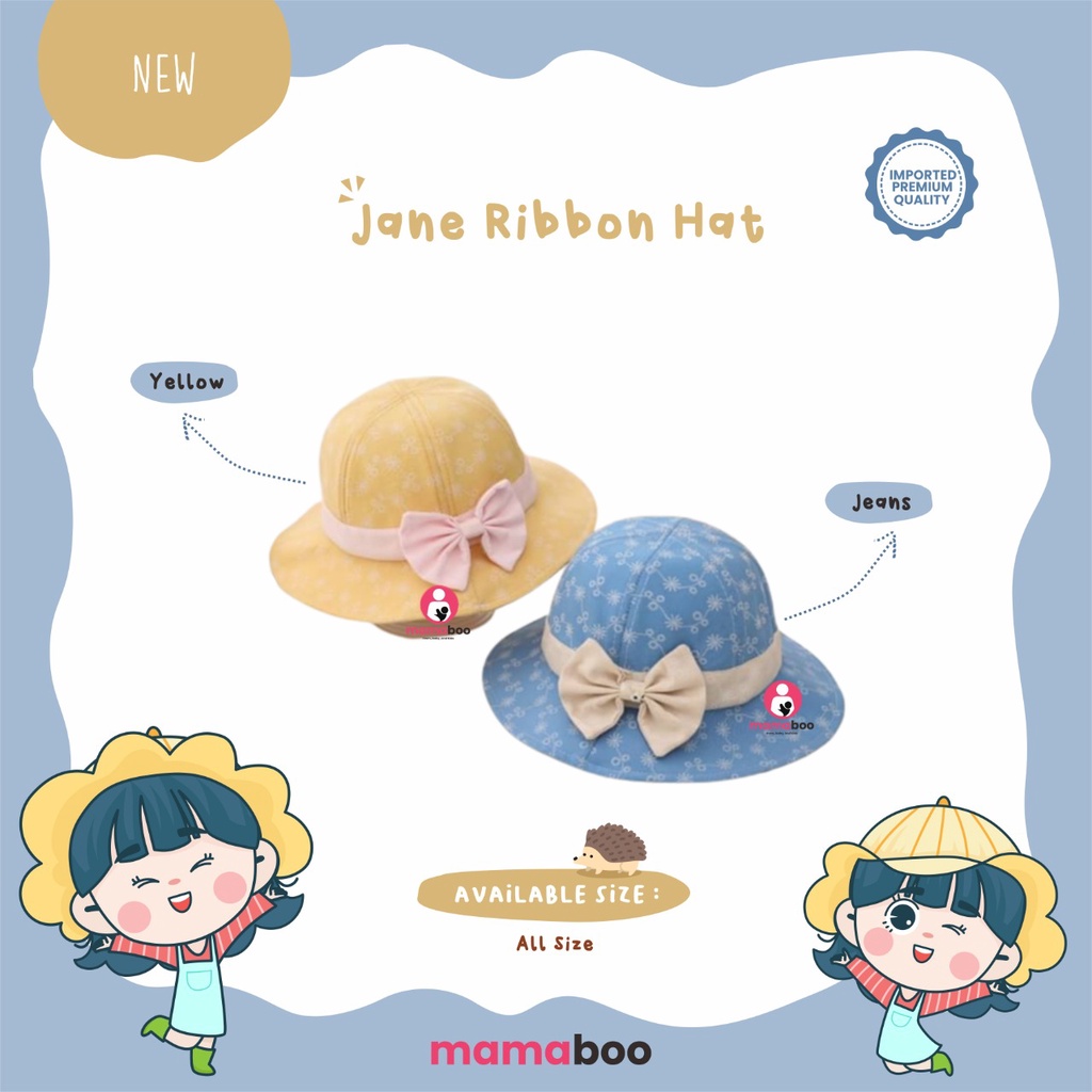 Baby Hat - Jane Ribbon Hat