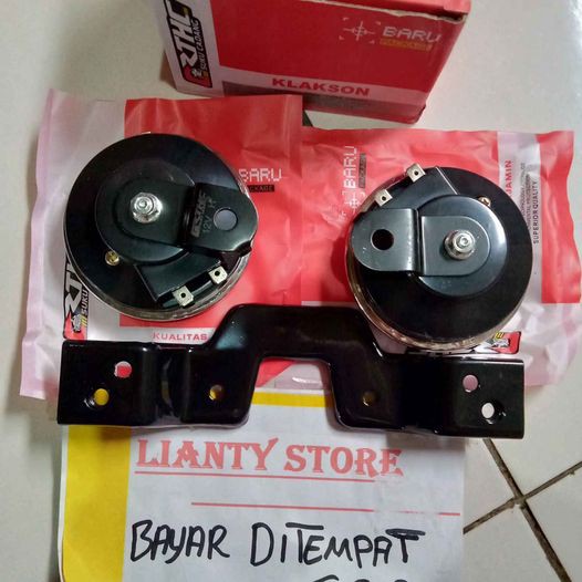 klakson KING COBRA 2pc+ BREKET 1 set SIAP PASANG BAYAR DITEMPAT BOSSKU