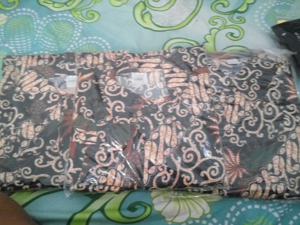 Couplebatik / Sarimbit Motif Kenanga Navy