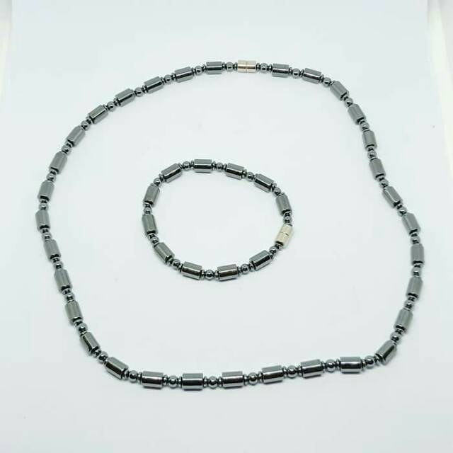 Kalung magnet asli terapi pria wanita