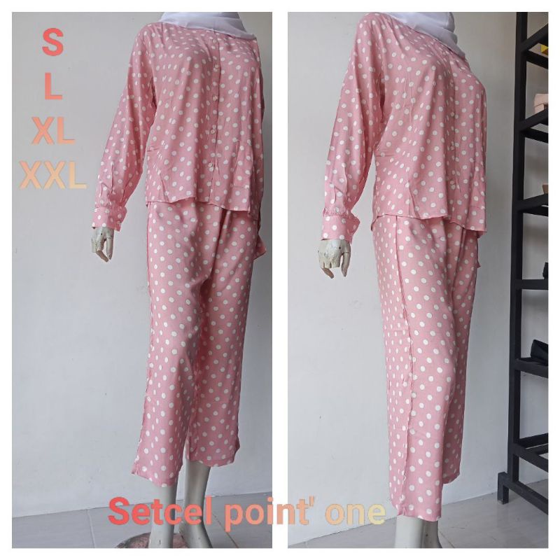 ONE SET PANJANG WANITA POINT ONE BRANDED MATAHARI MURAH STPJGPO8882