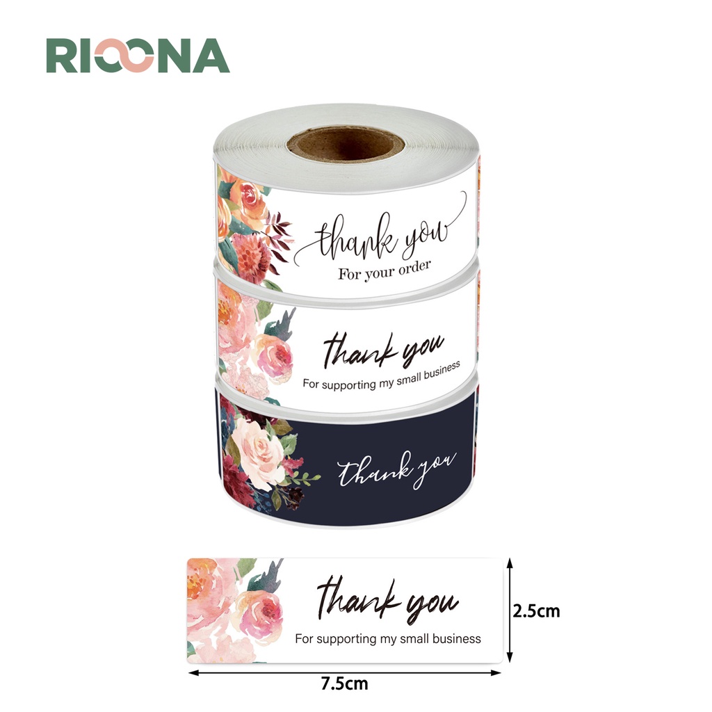 

120 pcs Stiker Label Thank You For Your Order