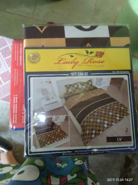 Sprei Ladyrose 160 Motif Vania / Slaterose / Hanna / Amelia