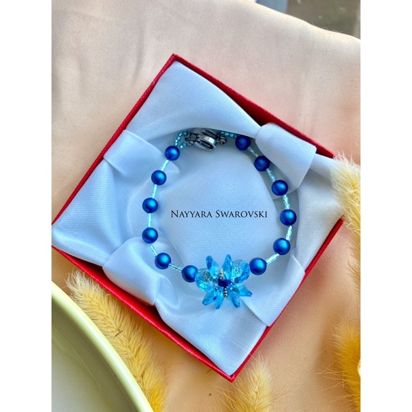 Strap Masker hijab Swarovski Austria “Linna”