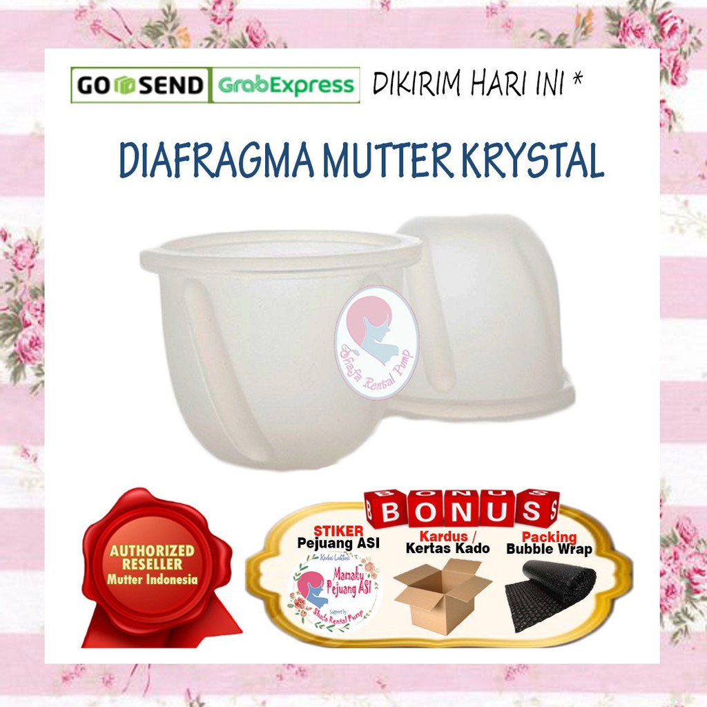 Diafragma Mutter Krystal / Sparepart Mutter Krystal