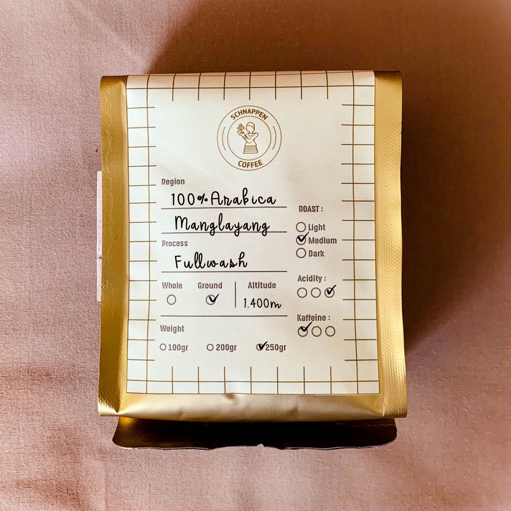 

BIJI KOPI ARABIKA (FULL WASH) GUNUNG MANGLAYANG SCHNAPPEN COFFEE