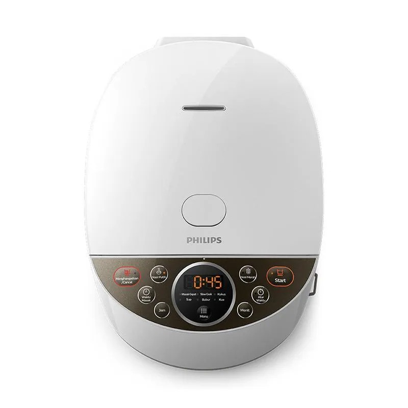 PHILIPS HD 4515 Fuzzy Logic Digital Rice Cooker 1.8 L - Garansi Resmi