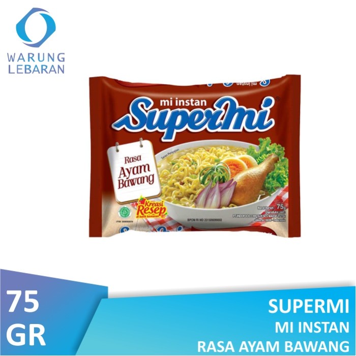 

Supermi Ayam Bawang 104gr