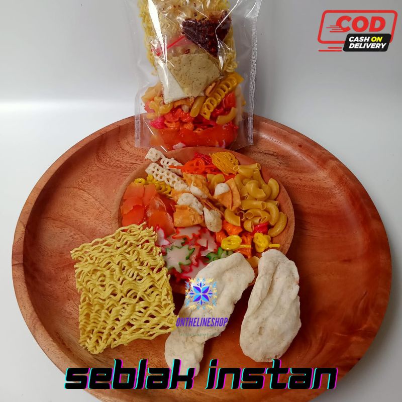 

seblak instan komplit - seblak instan satu porsi - seblak basah.