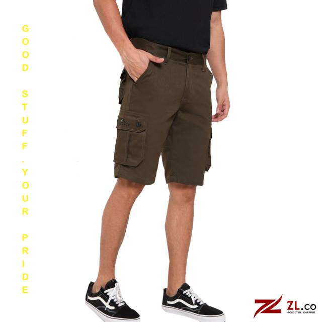 CELANA CARGO PENDEK GREEN ZL.STORE