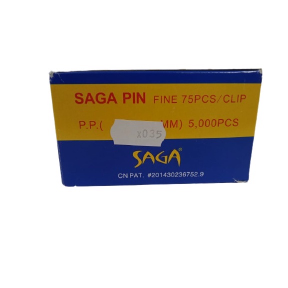 Tag Pin 35mm SAGA 5.000 pcs